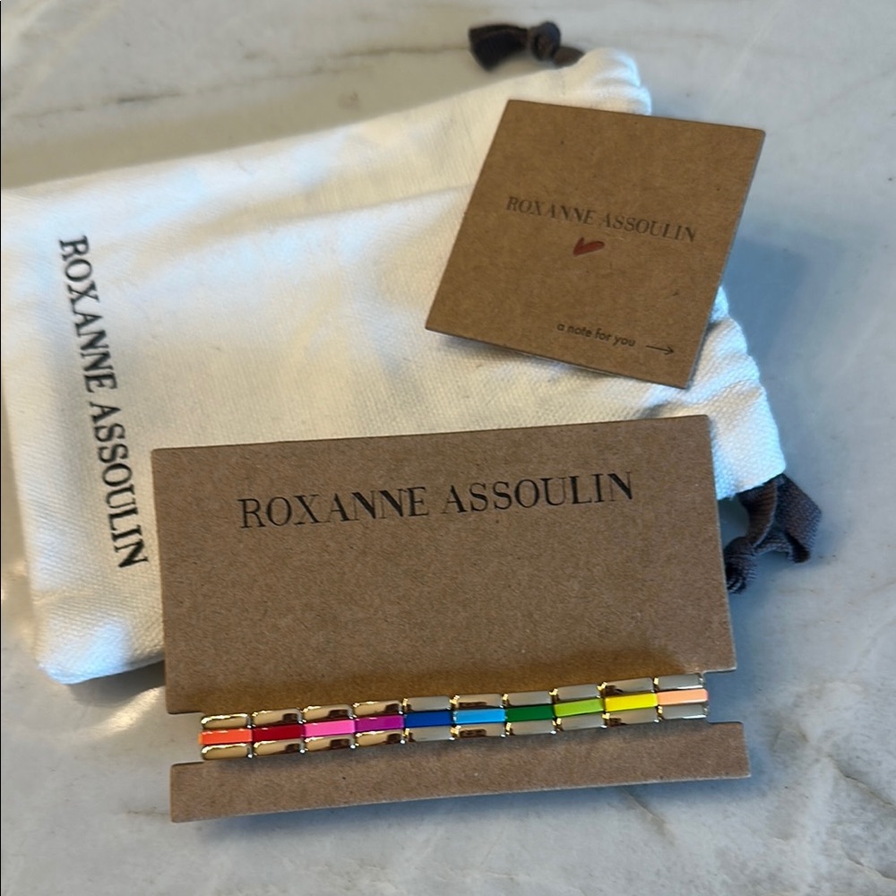 Roxanne Assoulin Multicolor Tile Bracelet